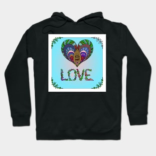Love Hearts 150 (Style:1) Hoodie